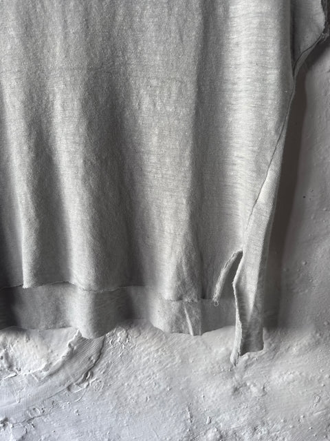 Crossley Short Sleeved Linen Jersey Top