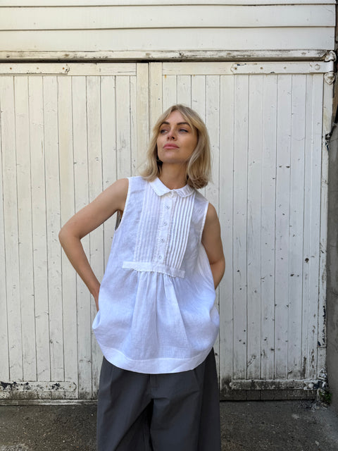 Handmade French Linen Shirt