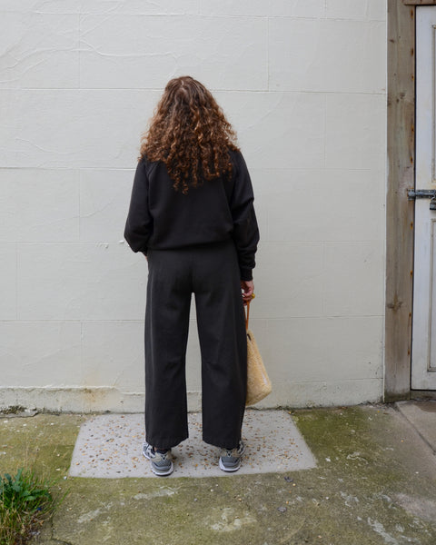 Elliot Organics Joanie Organic Cacao Oversized Sweatshirt