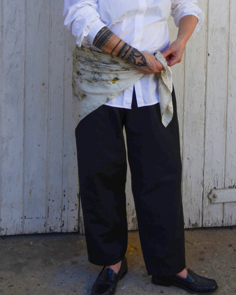 Botanical Dye Silk Twill Scarf | Emma Chow