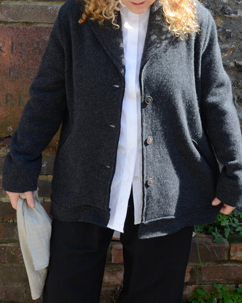 MJ Watson Felted Wool and Cashmere Cardigan