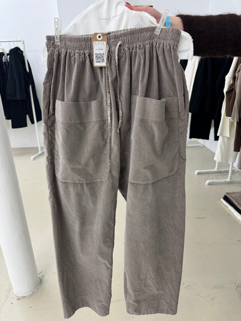 Album di Famiglia Velvet Wide & Short Pants