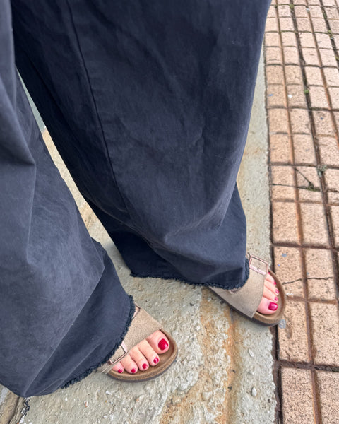 Hannoh Pulcheria Wide Black Pants