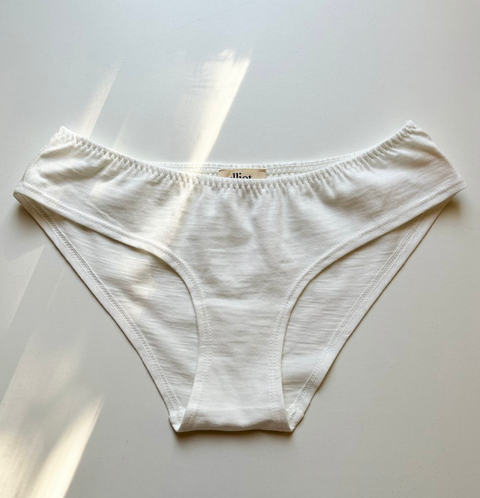 Elliot Organics Josie Brief - White