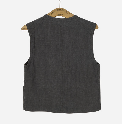 Nygardsanna Linen Waistcoat