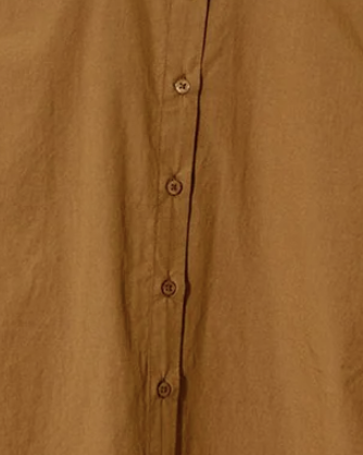 AJ117 Ginger Organic Cotton Utility Shirt