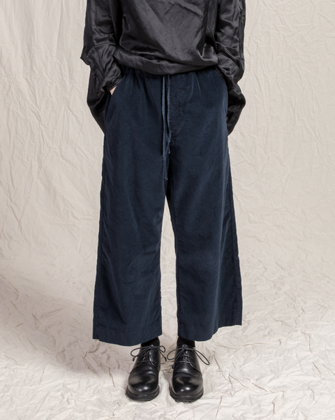 Album di Famiglia Velvet Wide & Short Pants