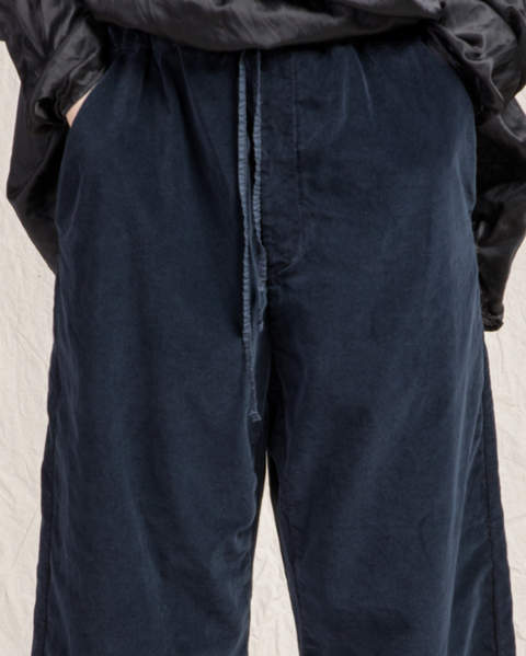 Album di Famiglia Velvet Wide & Short Pants