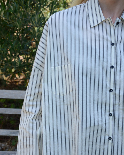 Apuntob Striped Cotton Shirt