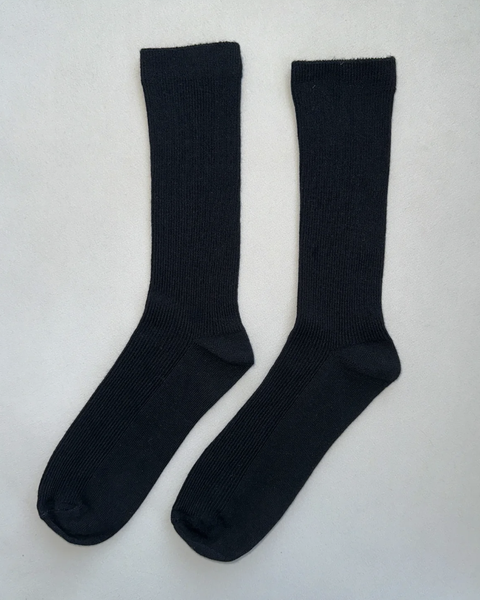 Le Bon Shoppe Black Trouser Socks