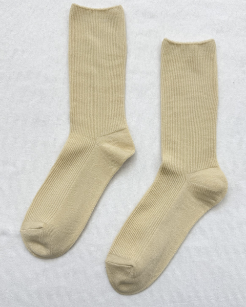 Le Bon Shoppe Oatmeal Trouser Socks