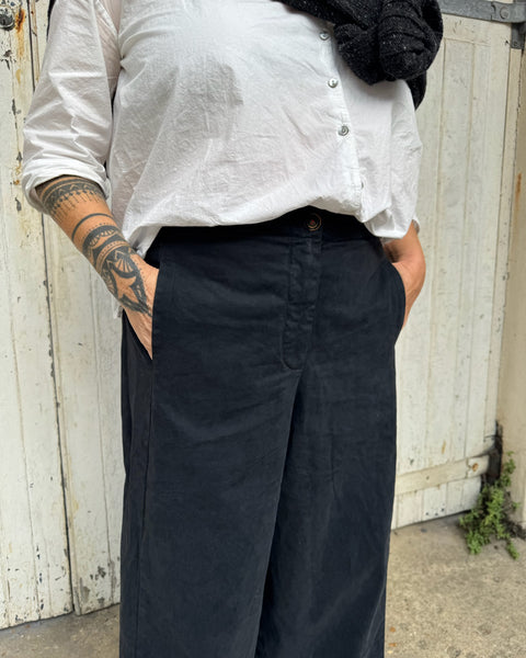Hannoh Pulcheria Wide Black Pants