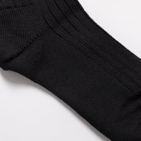 Black Wool Socks