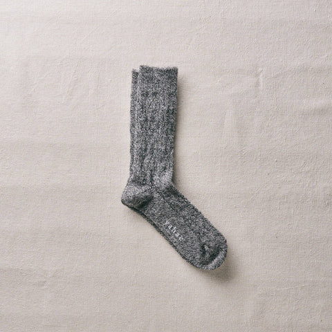 Yahae Alpaca Cable Pattern Socks
