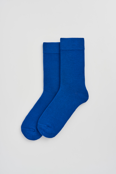 Pairs Strong Blue Bamboo Socks