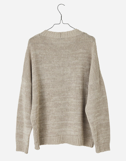 Nygardsanna Natural Loose Linen/Wool Sweater