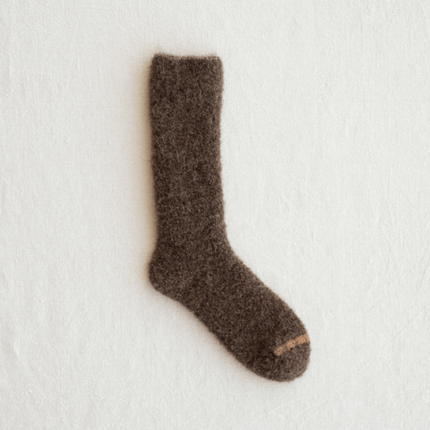 Yahae Alpaca Loop Slipper Socks