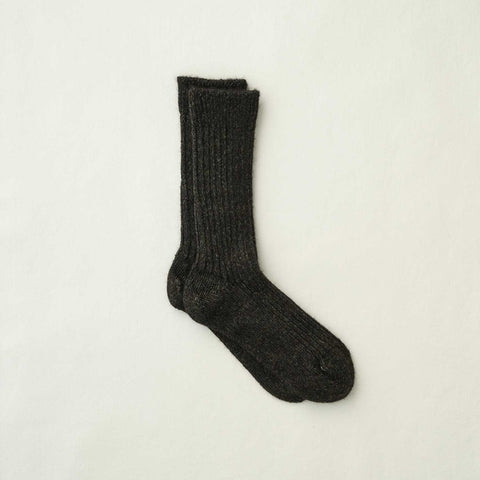 Yahae Alpaca Linen Ribbed Socks