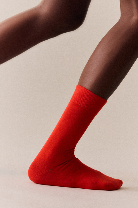 Pairs Ladybird Red Bamboo Socks
