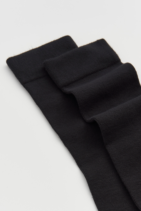 Pairs True Black Bamboo Socks