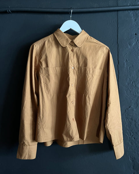 AJ117 Ginger Organic Cotton Utility Shirt