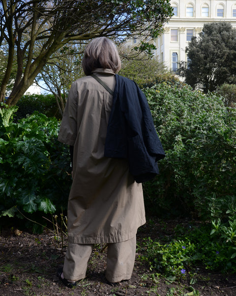 AJ117 Khaki Organic Cotton Dress