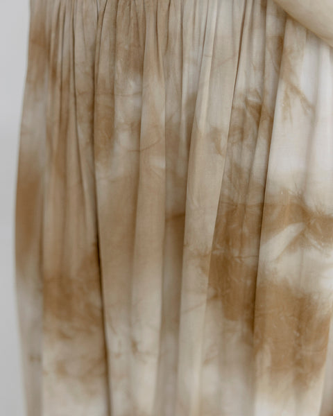 AJ117 Tie Dye Long Skirt