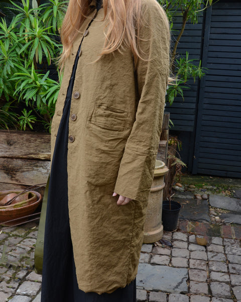 Aequamente Crinkle Cotton Coat