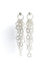 Afiok signature cascade earrings recycled sterling silver