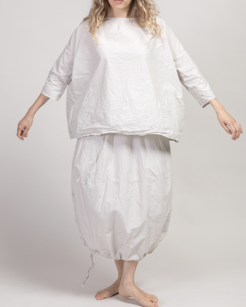 Album Di Famigila Tissue Cotton Balloon Skirt