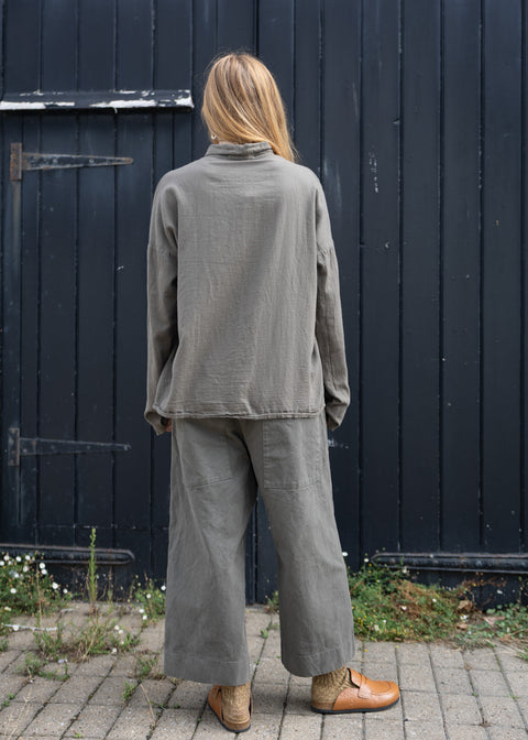 Album Di Famiglia Wide & Short trousers | Taupe