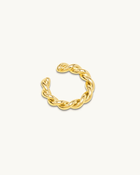 Alt Paris Gold Vermeil Twist Ear Cuff