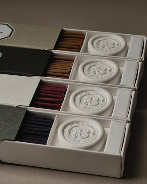 Ameico Ballon Incense & Holder 'Tea Room'