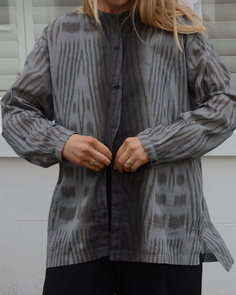Rabens Saloner Ikat Voile Shirt