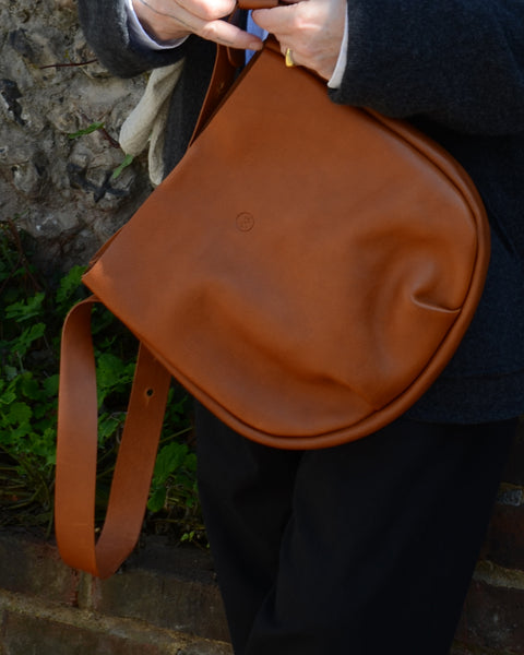 Tuck Tote by Paula Kirkwood | Tan