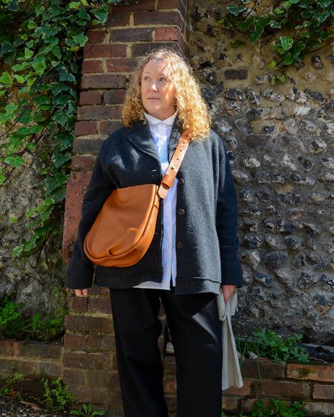 Tuck Tote by Paula Kirkwood | Tan