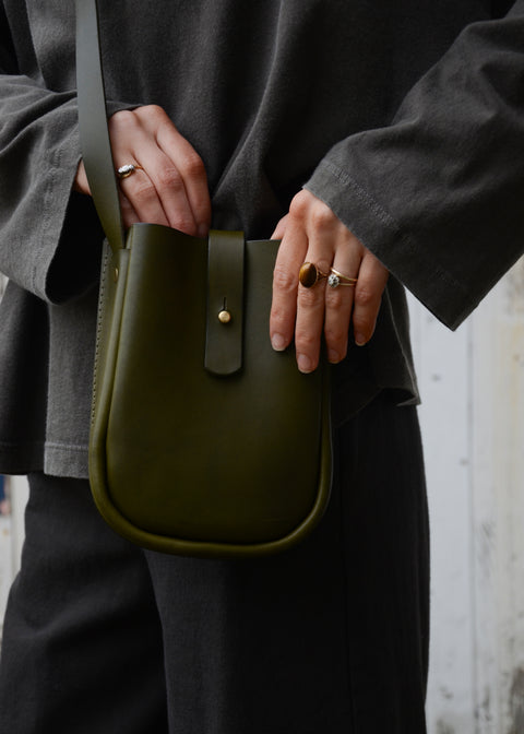 Paula Kirkwood Khaki Skye Bag | Khaki