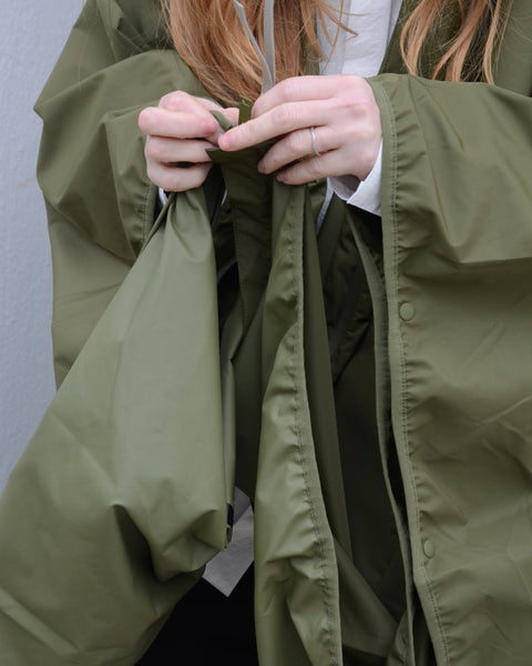 Tanta Oversized Raincape | Khaki