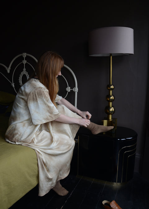 AJ117 Tie Dye Long Skirt