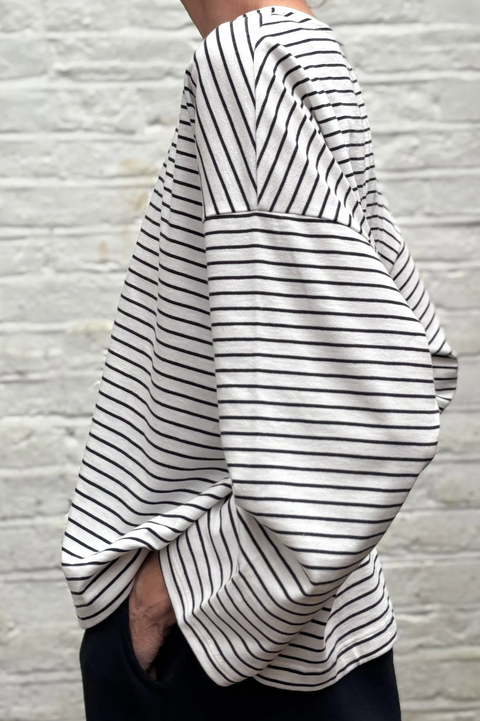 Elliot Organics Martha Long Sleeve Stripe Top