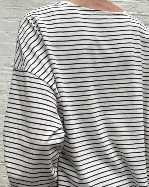 Elliot Organics Martha Long Sleeve Stripe Top