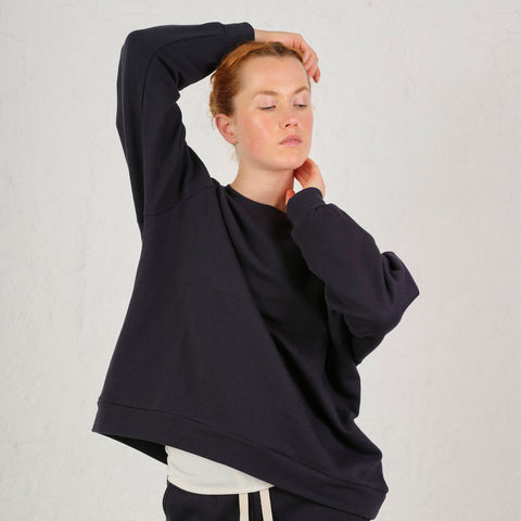 Elliot Organics Oversized Organic Cotton Sweatshirt