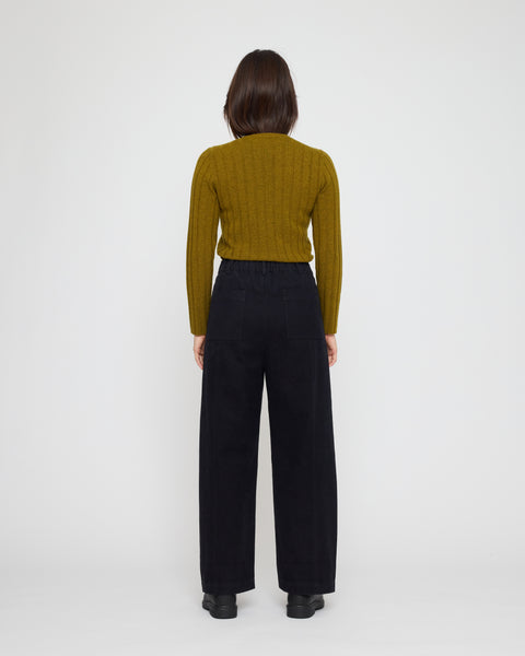 7115 Ribbed Long Sleeve Jumper
