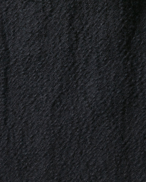Kagure Oversized Drawstring Shirt | Black