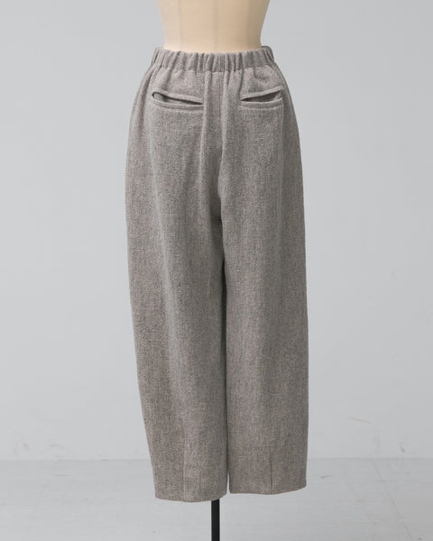 Kagure Wool Cropped Trousers