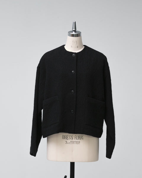 Kagure Textured Wool/Linen Jacket