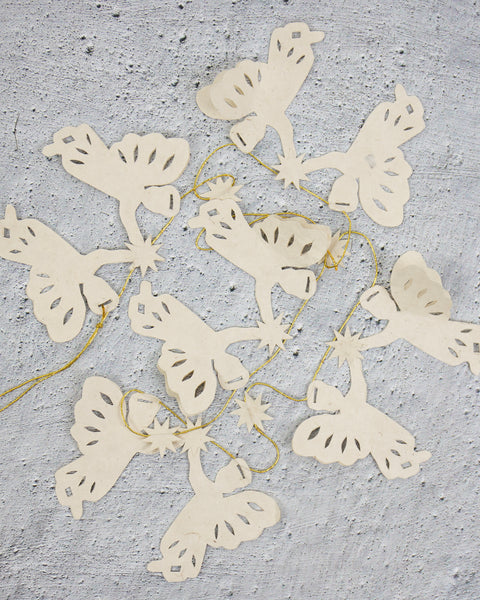 Gloria Off White Garland