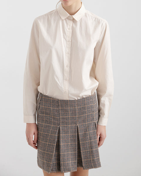 Project AJ117 Oversized Organic Cotton Shirt | Milk