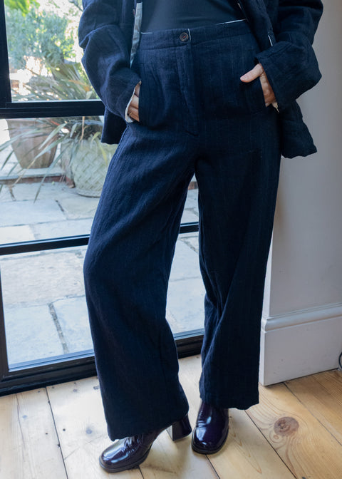 Hannoh Paulette Pants | Navy