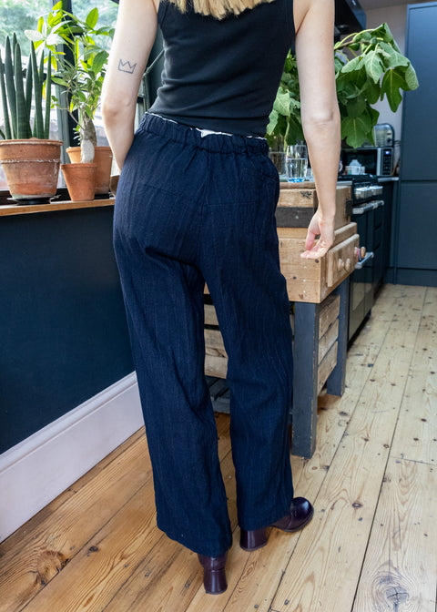 Hannoh Paulette Pants | Navy